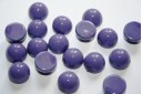 Perline Dome Beads 12x7mm, 10Pz., Fiesta Light Plum Col.48257