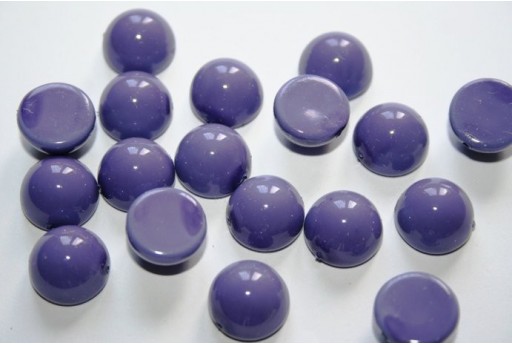 Perline Dome Beads 12x7mm, 10Pz., Fiesta Light Plum Col.48257