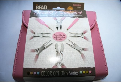 Set Agenda Attrezzi per Bigiotteria Rosa MIN149C 2