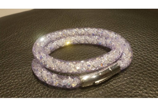 2mt. Rete Tubolare in Plastica Lavanda 8mm MIN150C 2