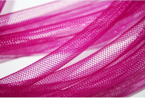 Mesh Tubing Plastic Net Thread Cord 2mt. White 8mm MIN155H