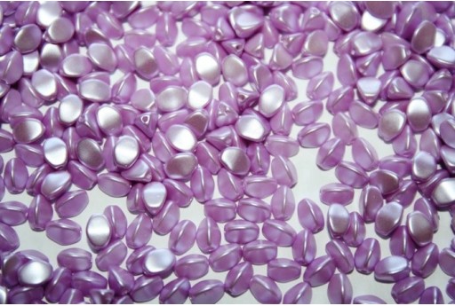 Perline Pinch Beads 5x3mm, 10gr., Alabaster Pastel Light Rose