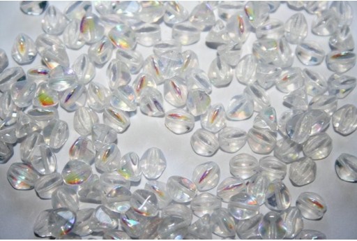Perline Pinch Beads 7mm, 10gr., Crystal AB