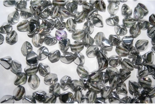Perline Pinch Beads 7mm, 10gr., Crystal Vitrail Light