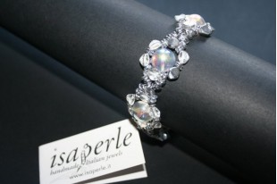Perline Pinch Beads 7mm, 10gr., Crystal Vitrail