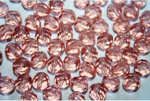 Perline Mezzi Cristalli Rosaline 8mm - 25pz