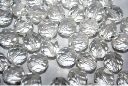 Perline Mezzi Cristalli Crystal 10mm - 15pz