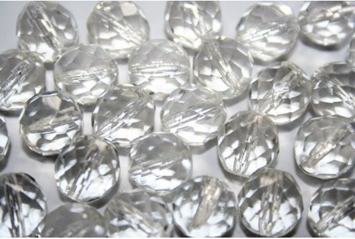 Perline Mezzi Cristalli Crystal 12mm