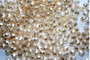 Perline Mezzi Cristalli Coated Cream Pearl 4mm - 60pz