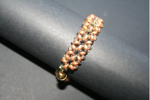 Es-O Beads 5mm, 5gr., Metallic Gold