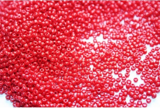 Perline Toho Round Rocailles 11/0, 10gr. Opaque Pepper Red Col.45