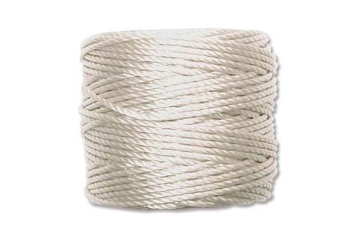 Super-Lon Bead Tex 400 Cord 0,90mm, 32mt., Cream SL1-CR