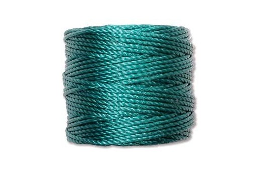 Super-Lon Bead Tex 400 Cord 0,90mm, 32mt., Teal SL1-TE