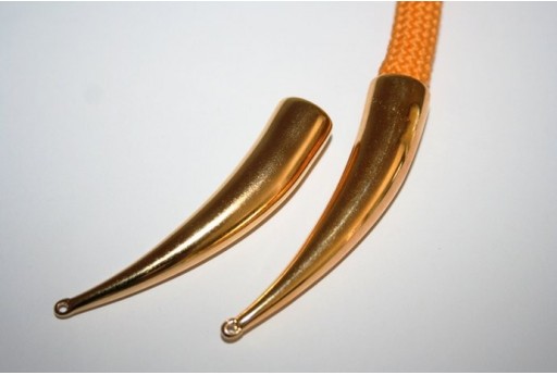 Componente Climbing Tubo Sinistro Colore Oro 66x14mm CC-62