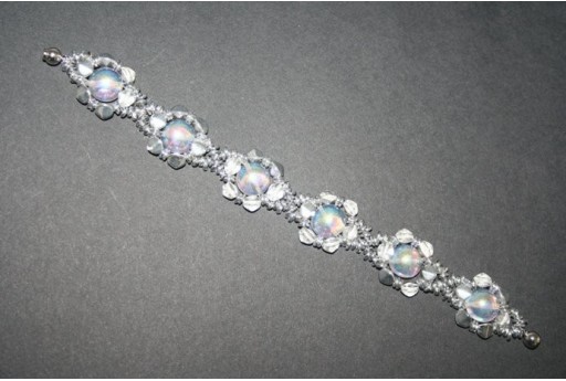 Perline Pinch Beads 7mm, 10gr., Crystal Capri Gold 2