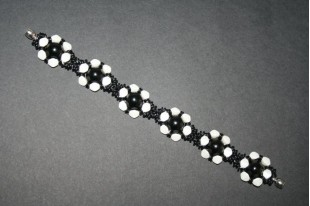 Perline Pinch Beads 7mm, 10gr., Jet Labrador