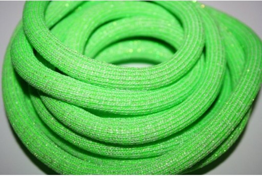 Climbing Cord 10mm, 1mt., Verde Glitter Cod.CC-VEG