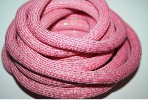 Climbing Cord 10mm, 1mt., Fuchsia Glitter Cod.CC-FUG