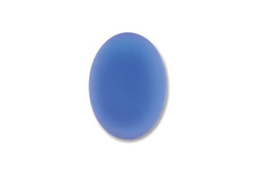 Cabochon Luna Soft Ovale 18,5x13,5mm., Blue Cod.LUN02B