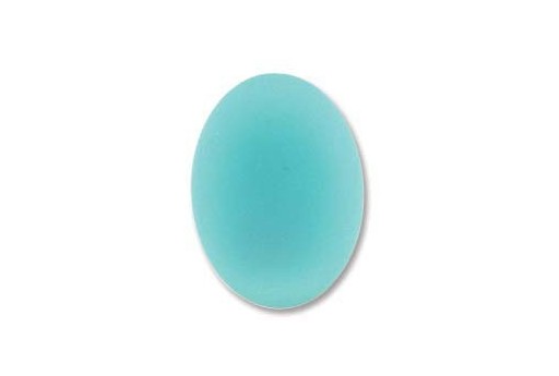 Cabochon Luna Soft Ovale 18,5x13,5mm., Aquamarine Cod.LUN02C