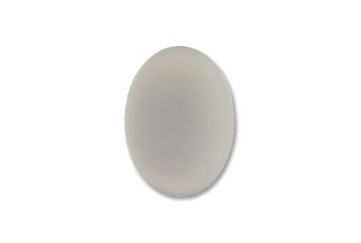 Cabochon Luna Soft Ovale 18,5x13,5mm., Grigio Cod.LUN02M