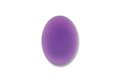 Cabochon Luna Soft Ovale 18,5x13,5mm., Viola Cod.LUN02P