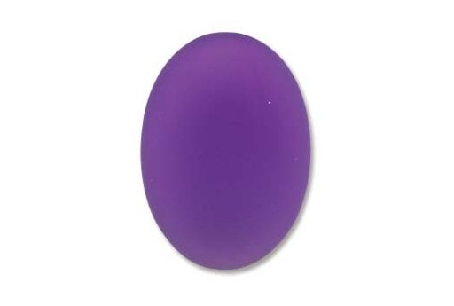 Cabochon Luna Soft Ovale 25X18mm., Viola Cod.LUN03P