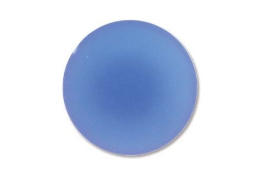 Cabochon Luna Soft Tondo 24mm., Blue Cod.LUN04B