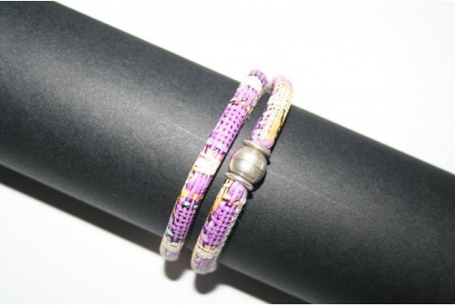 Corda Sintetica Tonda 5mm, Fantasia Viola 1mt., Cod. COR01 2