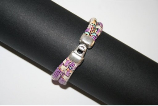 Set Chiusura Gancio Colore Argento 25x13cm., 1pz.., MIN181 2