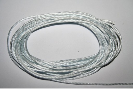 Poliestere Cerato 0,5mm, Bianco Ghiaccio 12mt., Cod.MIN183B