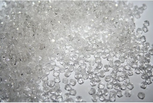 Perline Mezzi Cristalli Crystal 2mm - 80pz
