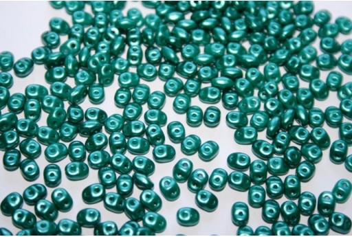 Superduo Beads 10gr. Dark Green