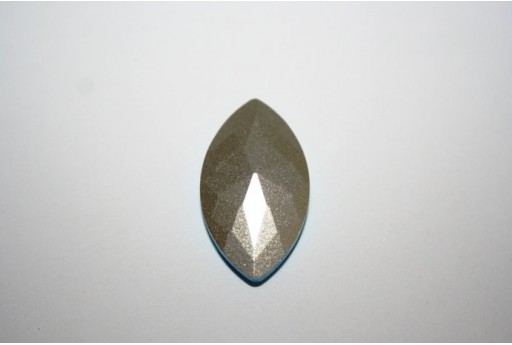 Cabochon Navetta Cristallo 17x32mm., Blue Cobalto 1pz., Cod.CAB08H 2