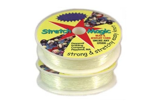 Filo Elastico Stretch Magic 0,5mm,  25mt.  MIN18F