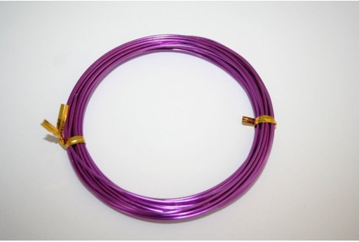 Filo di Alluminio Viola  1,5mm - 6mt