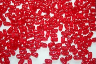 Perline BI-BO Beads Ruby 5,5x2,8mm - 10g