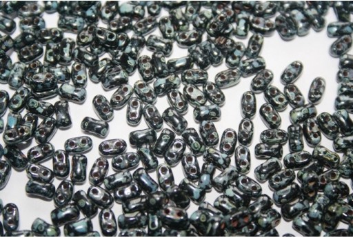 Perline BI-BO Beads Jet Picasso 5,5x2,8mm - 10g