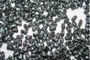 Perline BI-BO Beads Jet Picasso 5,5x2,8mm - 10g