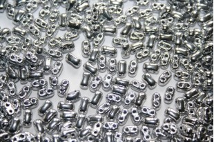 Perline BI-BO Beads Silver 5,5x2,8mm - 10g