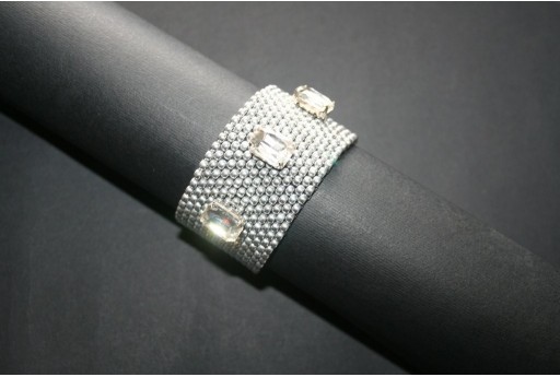 Perline Strass da Cucire Crystal 14x10mm - 2pz 2