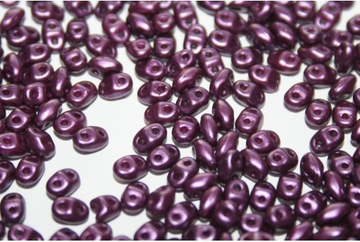 Perline Miniduo  Pastel Purple 4x2,5mm - 10gr