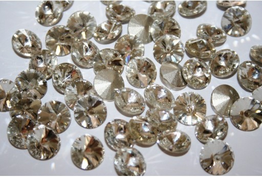 Cabochon Tondo Cristallo Crystal 12mm - 6pz