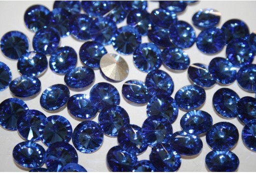 Cabochon Tondo Cristallo Blue 12mm - 4pz