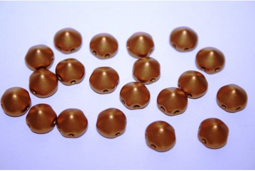 Perline Tipp Beads Metallic Brass 8mm - 20pz