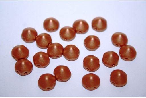 Perline Tipp Beads Metallic Brass 8mm - 20pz