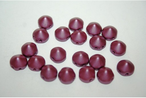 Perline Tipp Beads Pastel Burgundy 8mm - 20pz