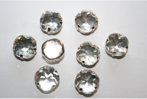 Perline Strass da Cucire Crystal 12x12mm - 2pz