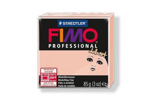 Pasta Fimo Professional Doll Art Rosa 85gr Col.45