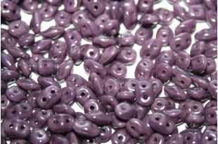 Perline Superduo Opaque Light Purple 5x2,5mm - 10gr